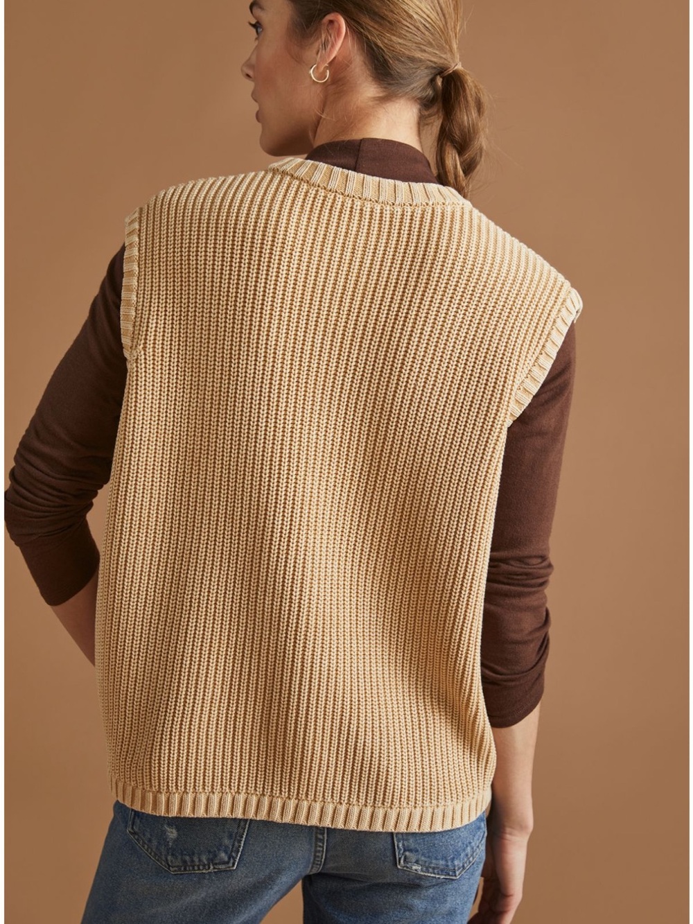 DemyLane Layne Patch Pocket Sweater Vest
